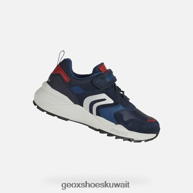 Geox BLL84T1298 Heevok Boy Navy/Red