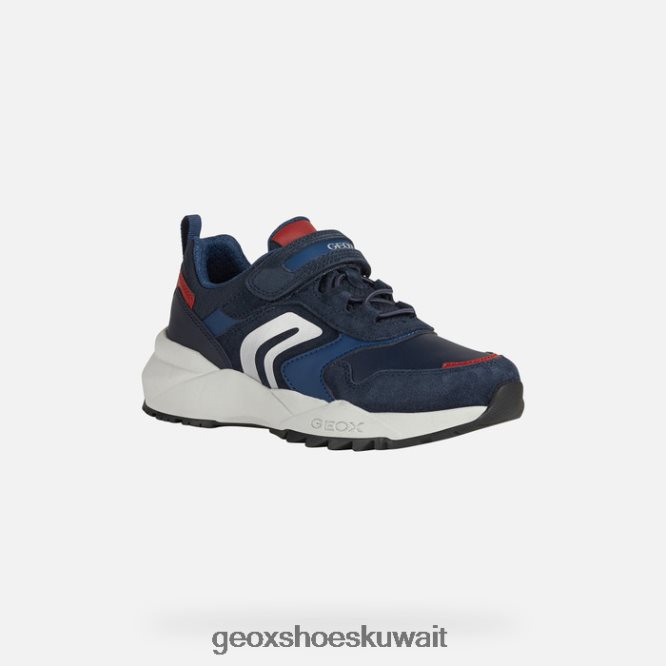 Geox BLL84T1298 Heevok Boy Navy/Red