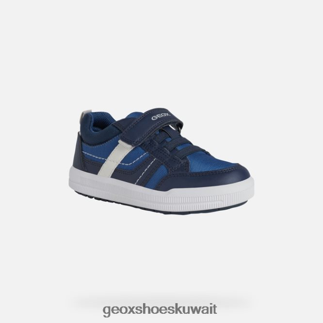 Geox BLL84T1303 Arzach Boy Blue/Off White