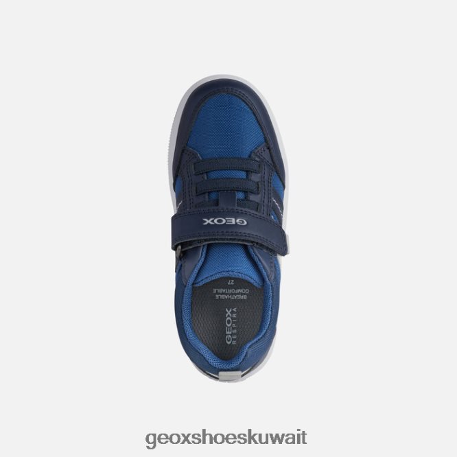 Geox BLL84T1303 Arzach Boy Blue/Off White