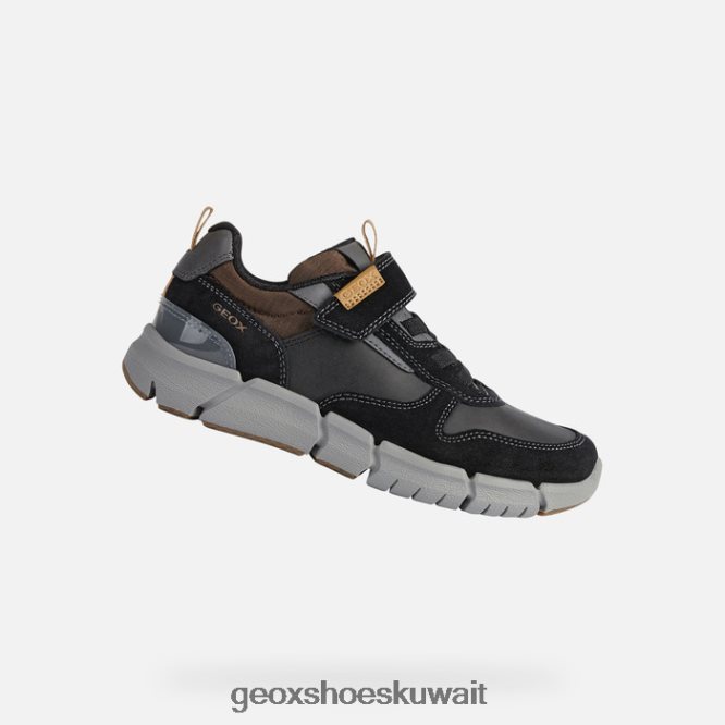Geox BLL84T1304 Flexyper Boy Black/Dark Yellow