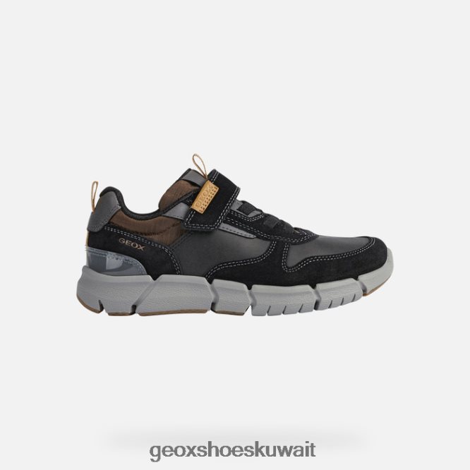 Geox BLL84T1304 Flexyper Boy Black/Dark Yellow