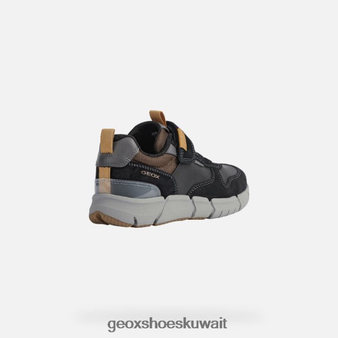 Geox BLL84T1304 Flexyper Boy Black/Dark Yellow