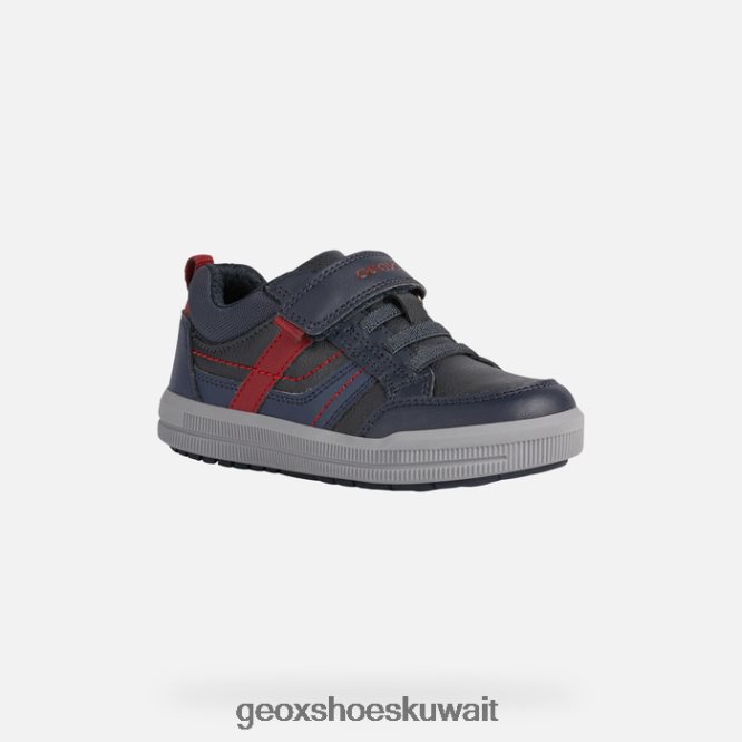 Geox BLL84T1309 Arzach Boy Navy/Red