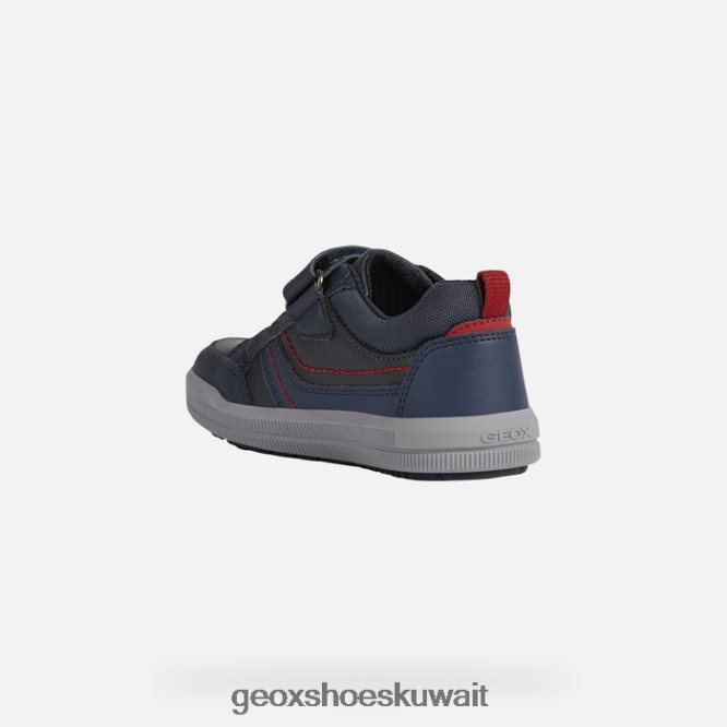 Geox BLL84T1309 Arzach Boy Navy/Red