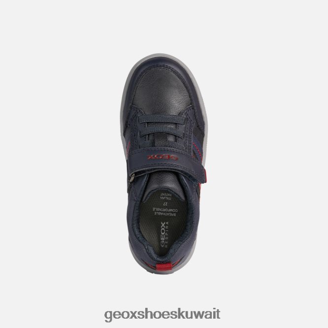 Geox BLL84T1309 Arzach Boy Navy/Red