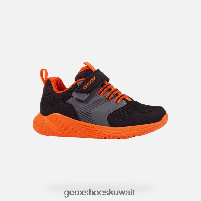 Geox BLL84T1310 Sprintye Boy Black/Orange
