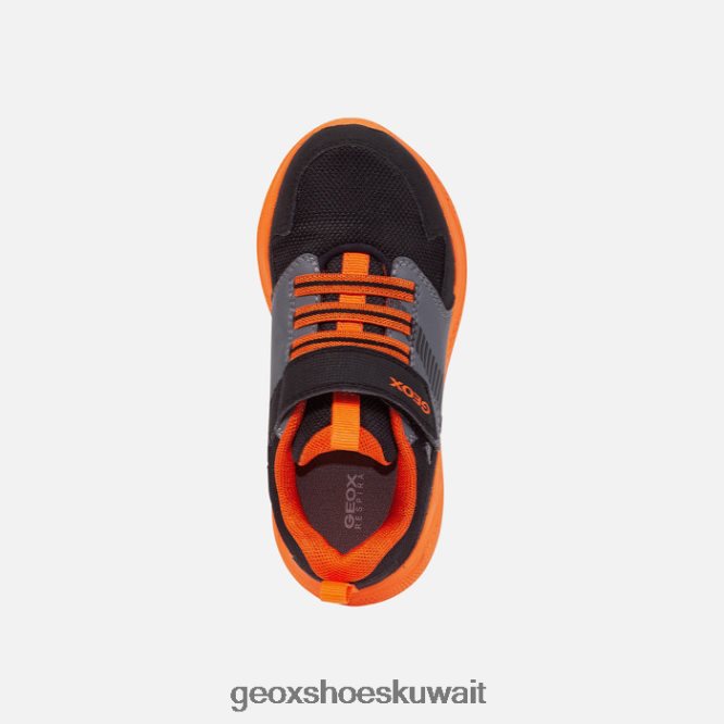 Geox BLL84T1310 Sprintye Boy Black/Orange