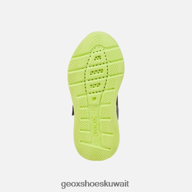 Geox BLL84T1311 Sprintye Boy Dark Grey/Lime