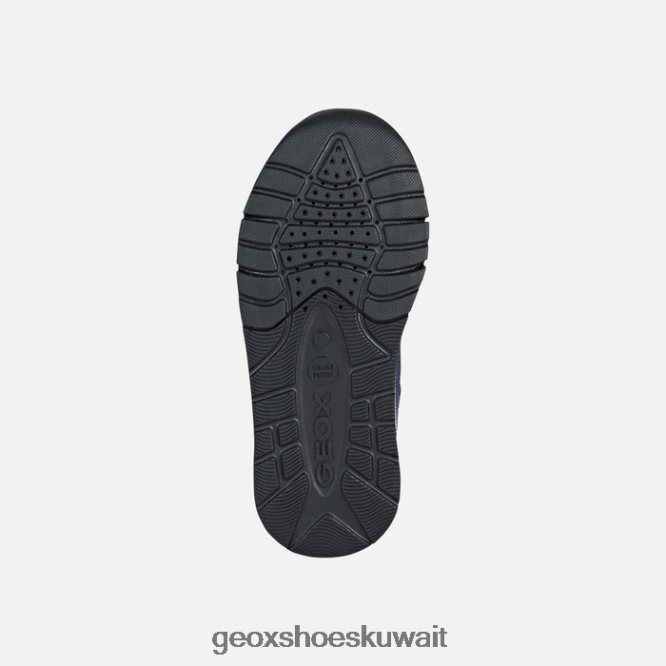 Geox BLL84T1323 Rooner Boy Navy/Dark Red