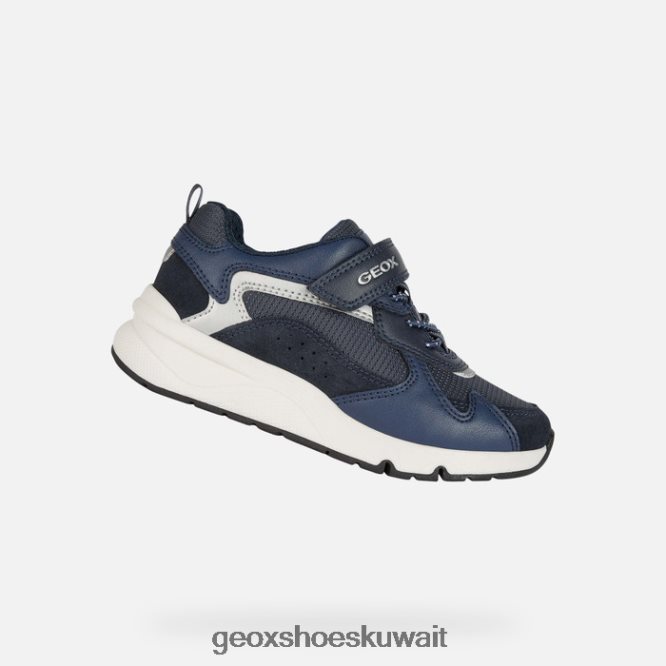 Geox BLL84T1327 Rooner Boy Navy/Silver