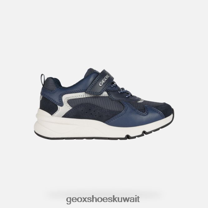 Geox BLL84T1327 Rooner Boy Navy/Silver