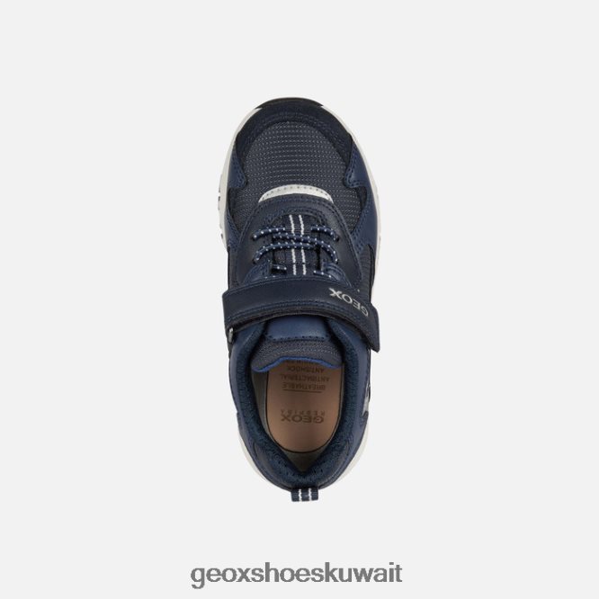 Geox BLL84T1327 Rooner Boy Navy/Silver