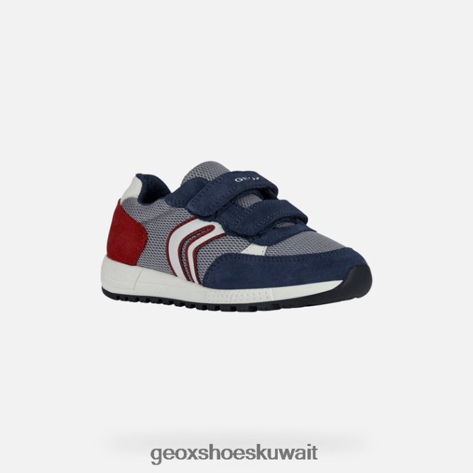 Geox BLL84T1339 Alben Boy Light Grey/Navy