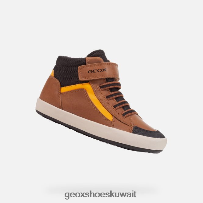 Geox BLL84T1343 Gisli Boy Lt Brown/Black