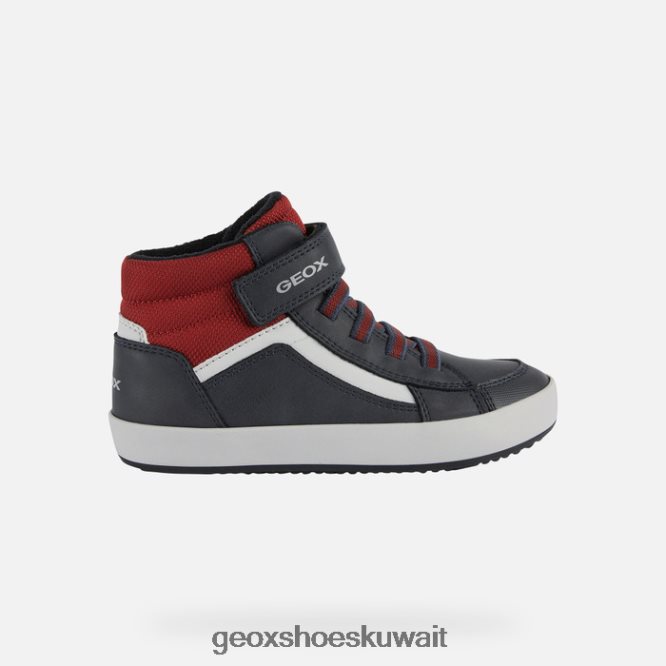 Geox BLL84T1344 Gisli Boy Navy/Dark Red