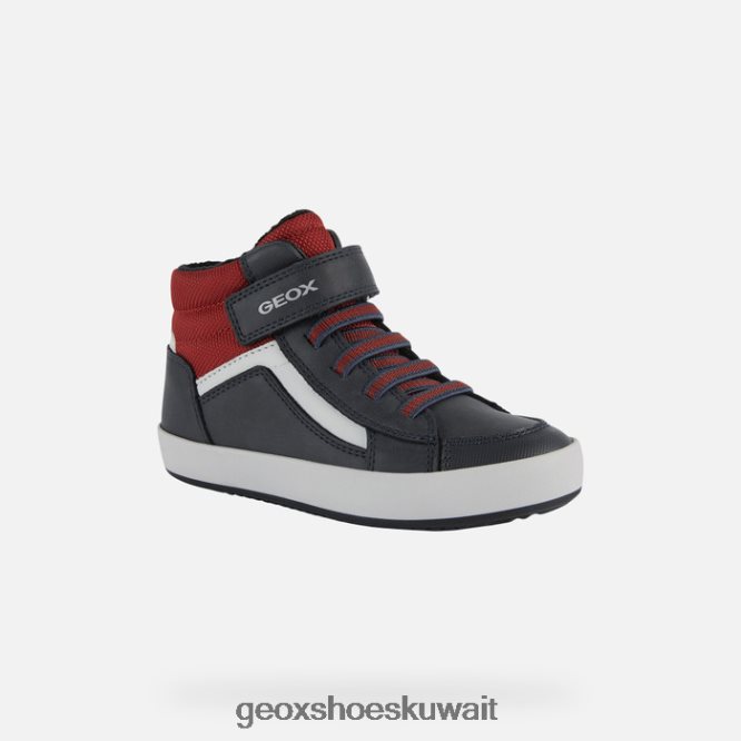 Geox BLL84T1344 Gisli Boy Navy/Dark Red