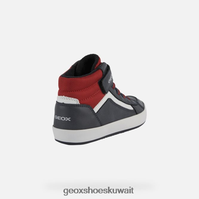 Geox BLL84T1344 Gisli Boy Navy/Dark Red
