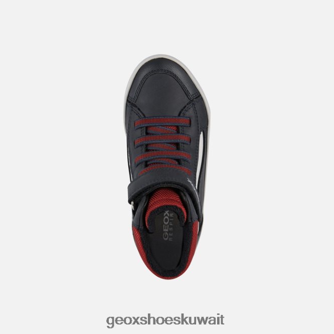 Geox BLL84T1344 Gisli Boy Navy/Dark Red