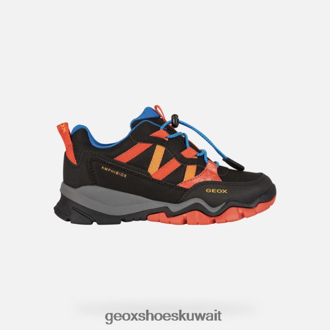 Geox BLL84T1354 Montrack Abx Boy Black/Orange