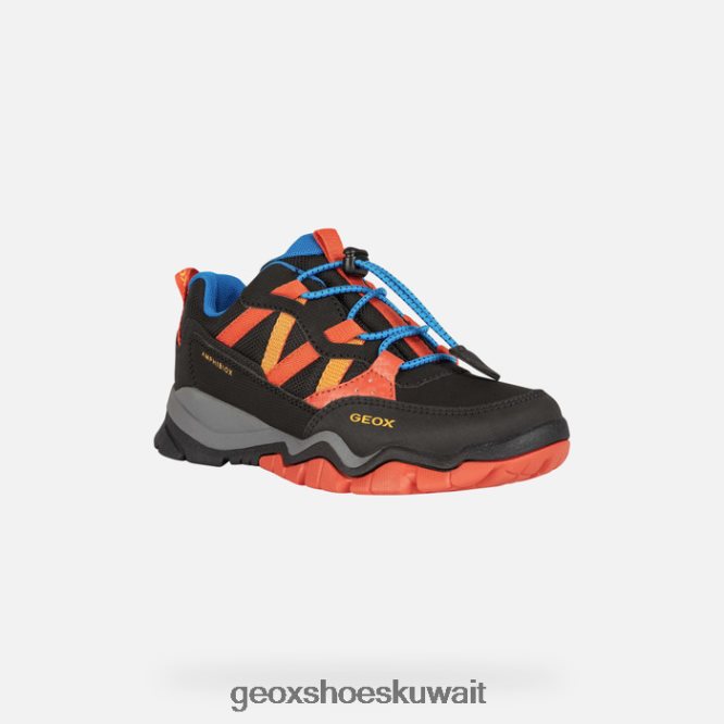 Geox BLL84T1354 Montrack Abx Boy Black/Orange