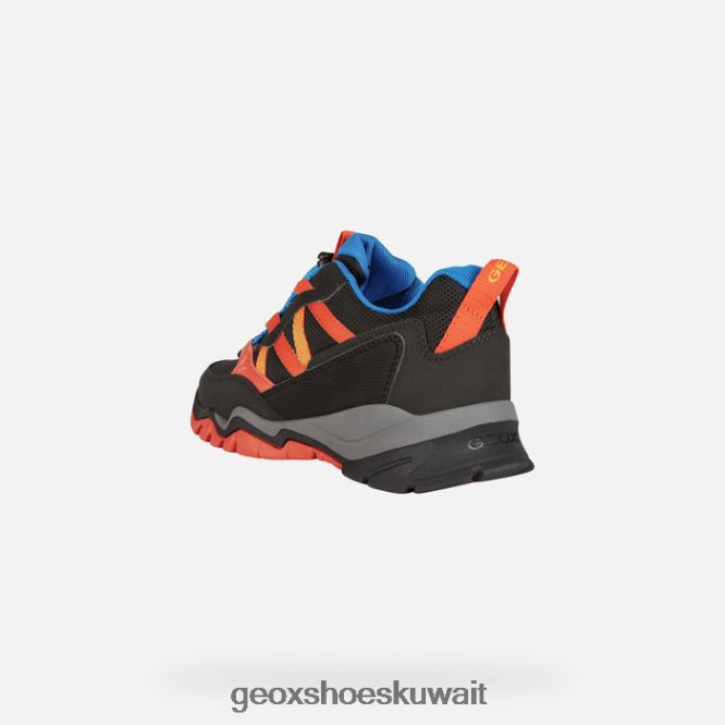 Geox BLL84T1354 Montrack Abx Boy Black/Orange