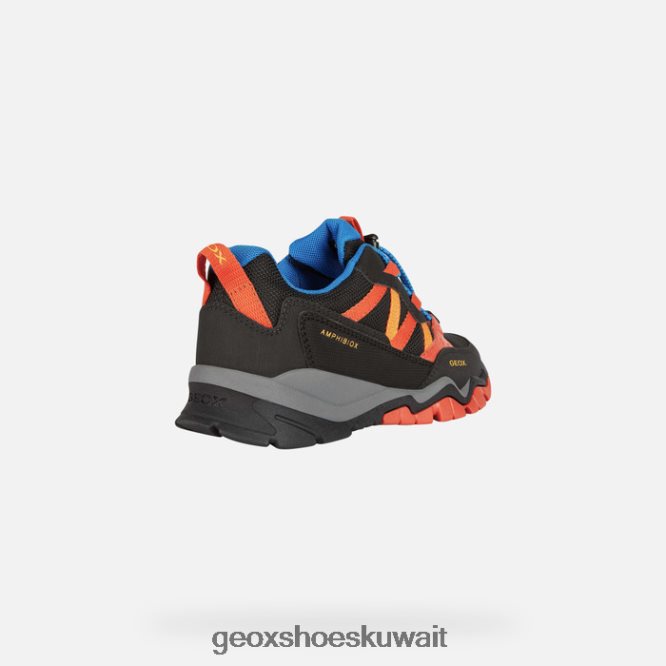 Geox BLL84T1354 Montrack Abx Boy Black/Orange