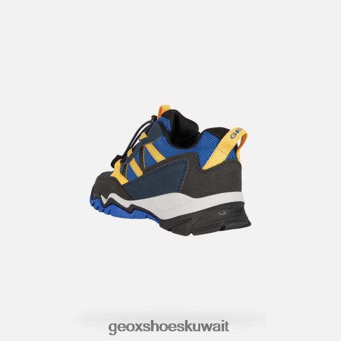 Geox BLL84T1355 Montrack Abx Boy Royal/Yellow