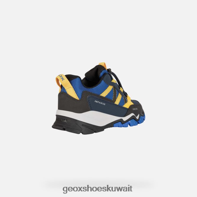 Geox BLL84T1355 Montrack Abx Boy Royal/Yellow