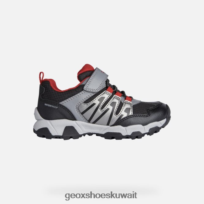 Geox BLL84T1364 Magnetar Boy Black/Red