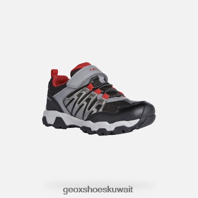 Geox BLL84T1364 Magnetar Boy Black/Red