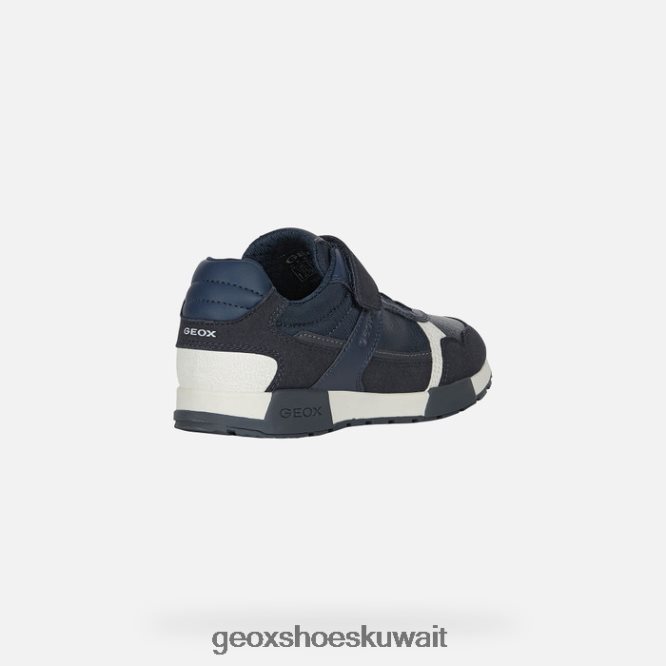 Geox BLL84T1368 Alfier Boy Navy/Dark Grey
