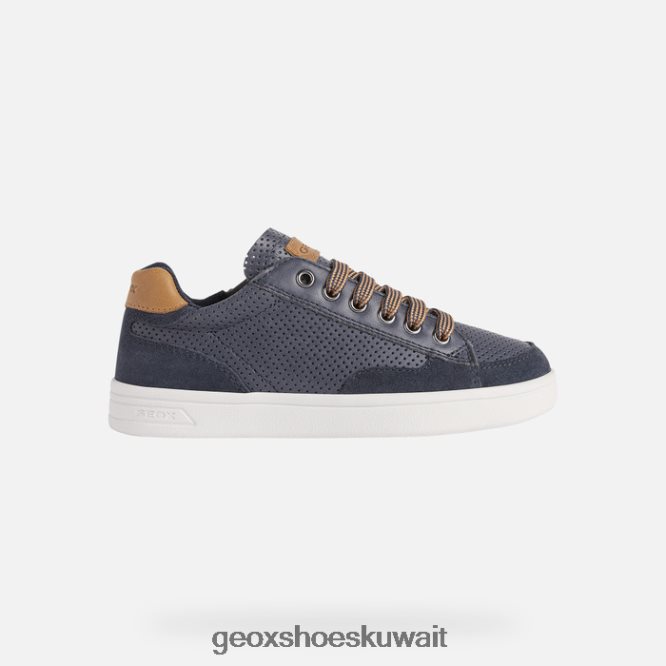 Geox BLL84T1384 Djrock Boy Navy/Cognac