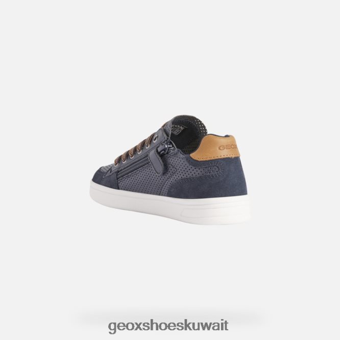 Geox BLL84T1384 Djrock Boy Navy/Cognac
