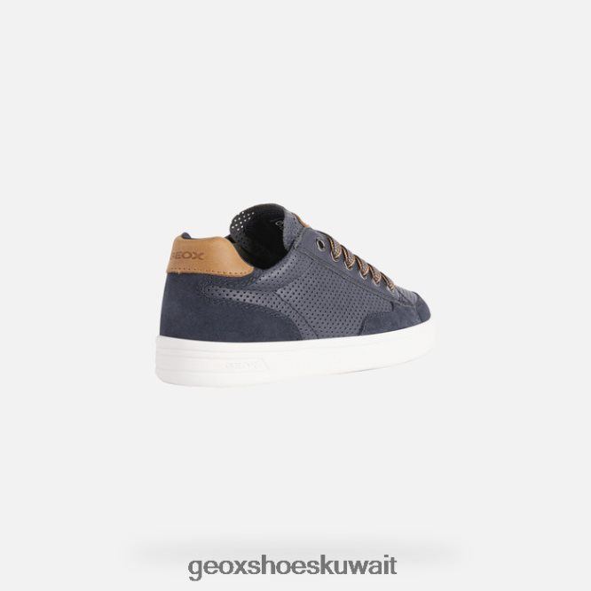 Geox BLL84T1384 Djrock Boy Navy/Cognac