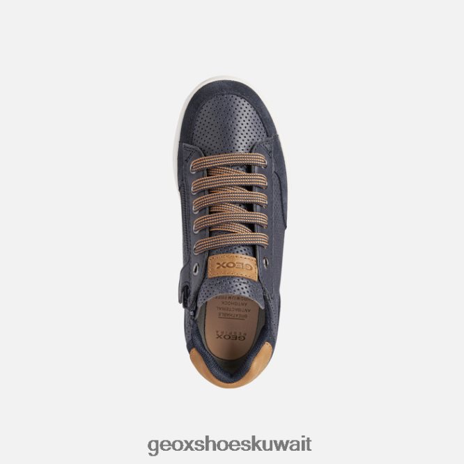Geox BLL84T1384 Djrock Boy Navy/Cognac