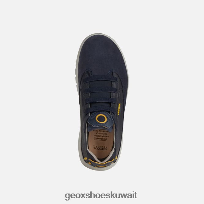 Geox BLL84T1385 Aeranter Boy Navy/Ocher Yellow