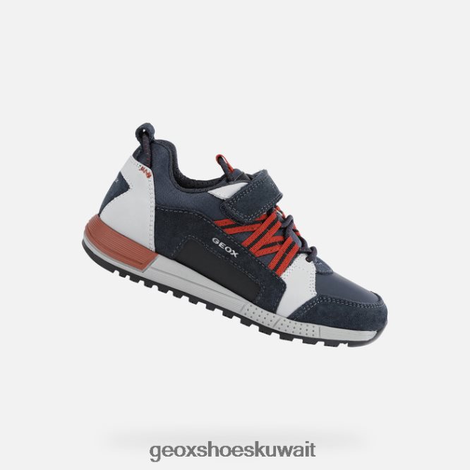 Geox BLL84T1388 Alben Boy Navy/Red