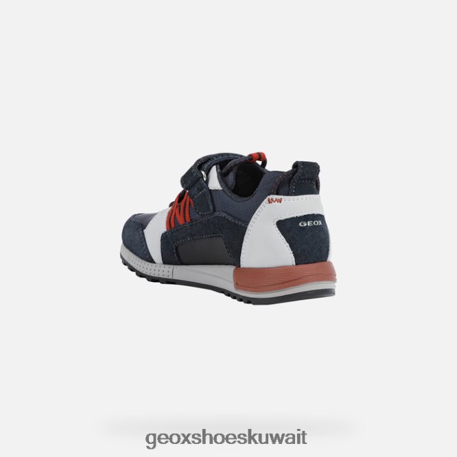 Geox BLL84T1388 Alben Boy Navy/Red