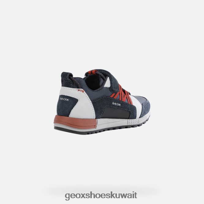 Geox BLL84T1388 Alben Boy Navy/Red
