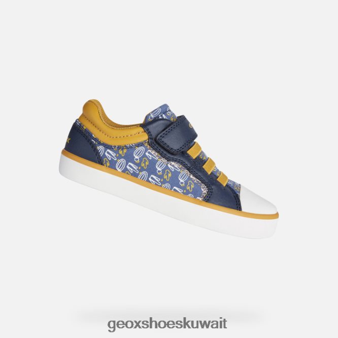 Geox BLL84T1391 Gisli Boy Avio/Dark Yellow