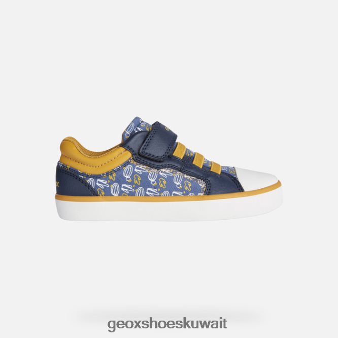Geox BLL84T1391 Gisli Boy Avio/Dark Yellow