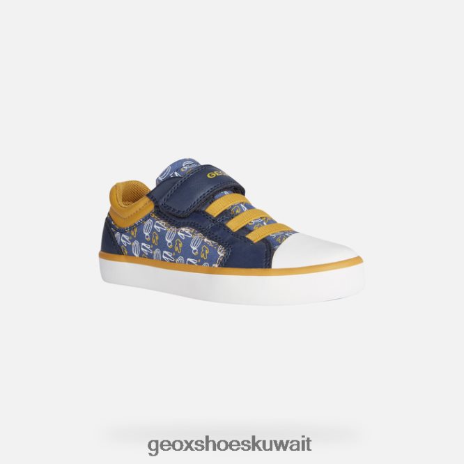 Geox BLL84T1391 Gisli Boy Avio/Dark Yellow
