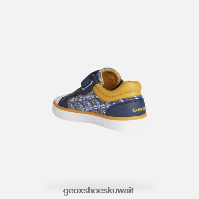 Geox BLL84T1391 Gisli Boy Avio/Dark Yellow