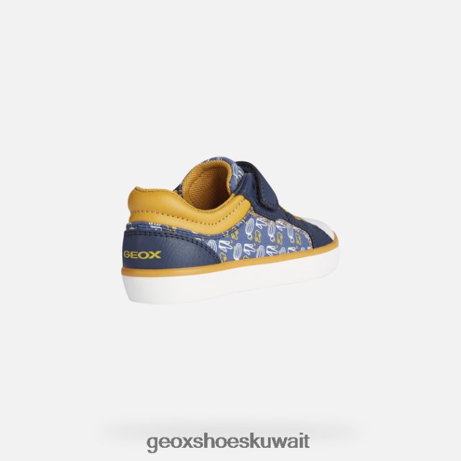Geox BLL84T1391 Gisli Boy Avio/Dark Yellow
