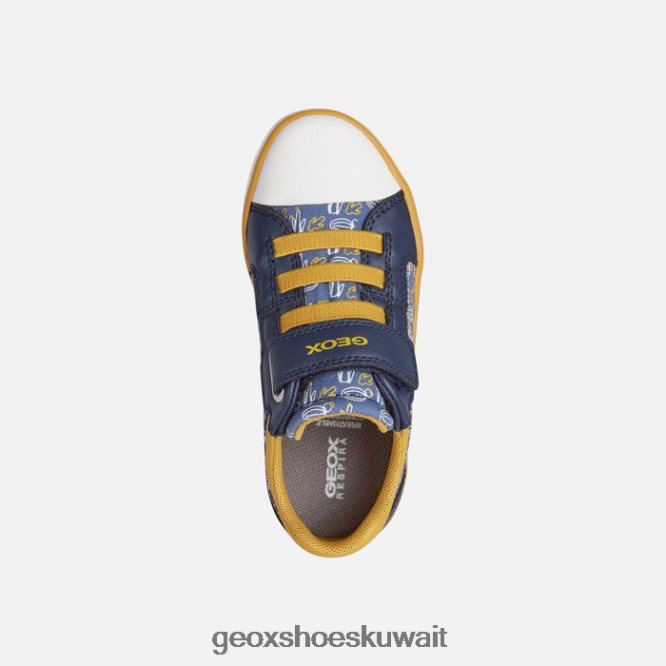 Geox BLL84T1391 Gisli Boy Avio/Dark Yellow