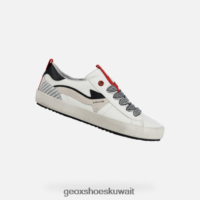 Geox BLL84T1392 Alonisso Boy White/Red