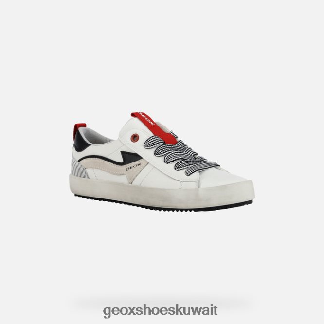 Geox BLL84T1392 Alonisso Boy White/Red
