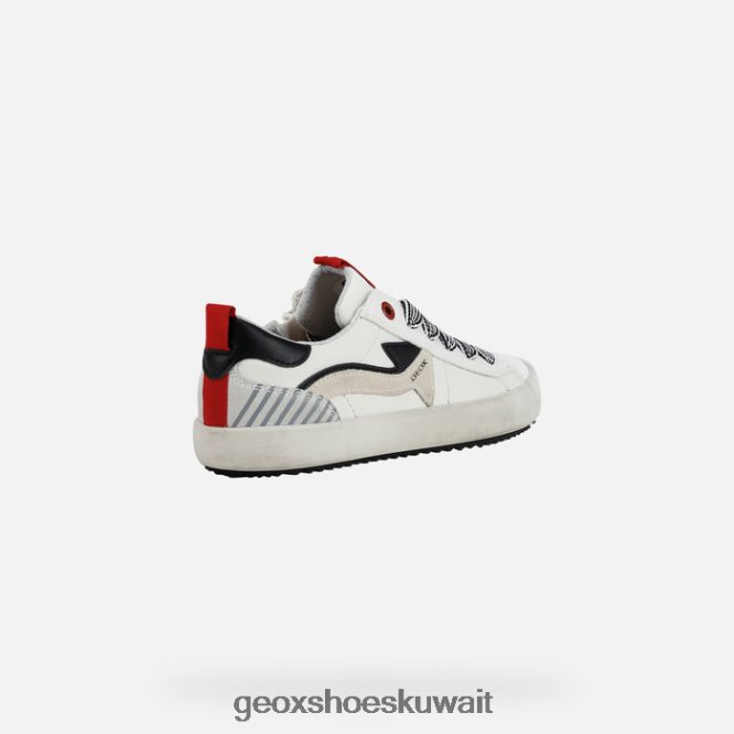 Geox BLL84T1392 Alonisso Boy White/Red