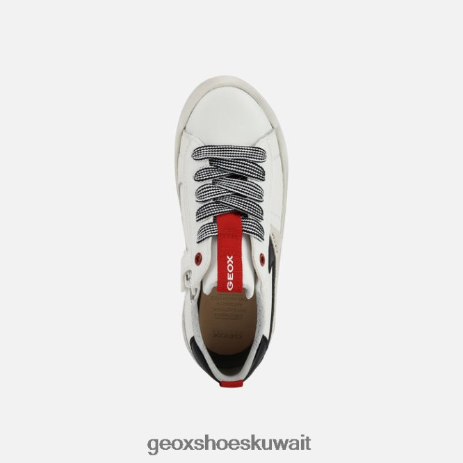 Geox BLL84T1392 Alonisso Boy White/Red